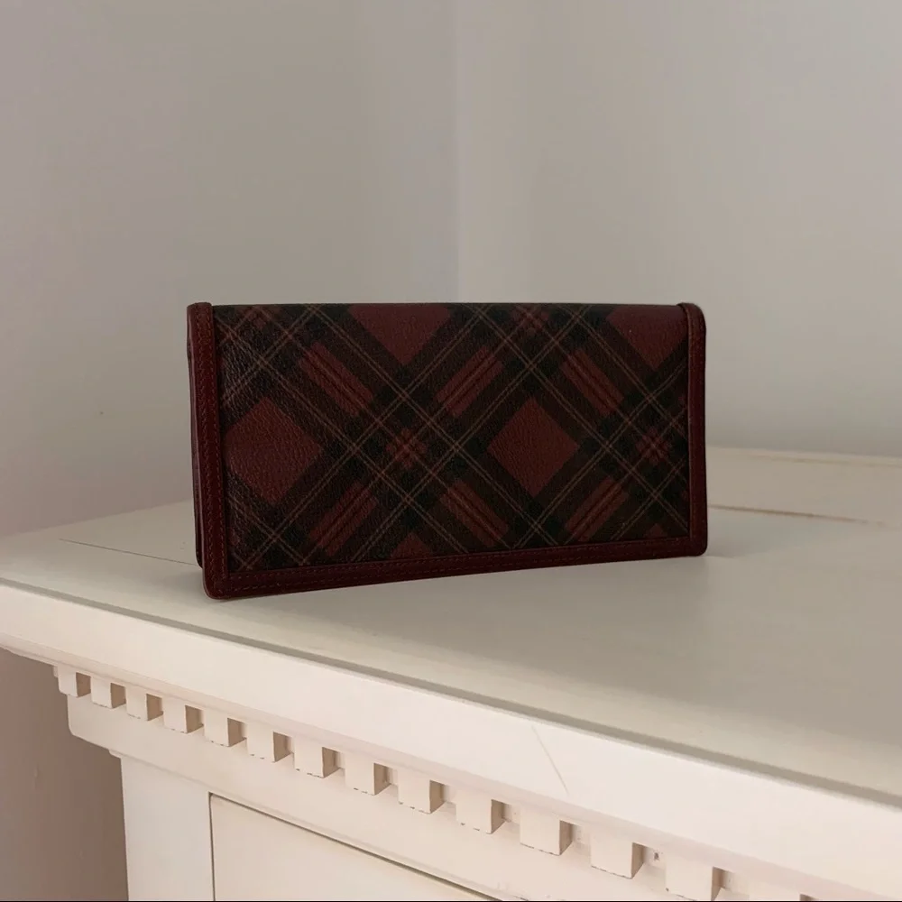 Vintage Polo Ralph Lauren Burgundy Check Blackwatch - Picture 9 of 12